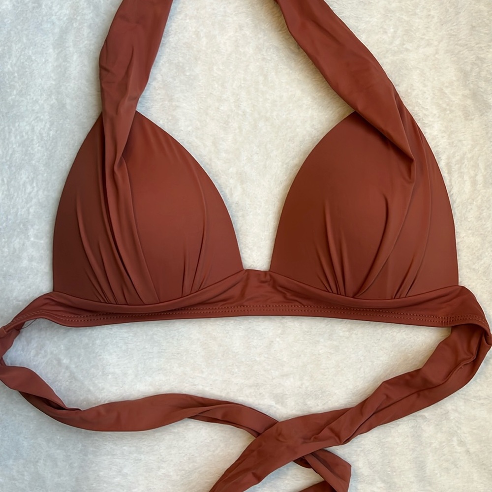 Pink Lily bikini top